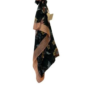 Ann Taylor Loft Floral Printed Scarf NWT